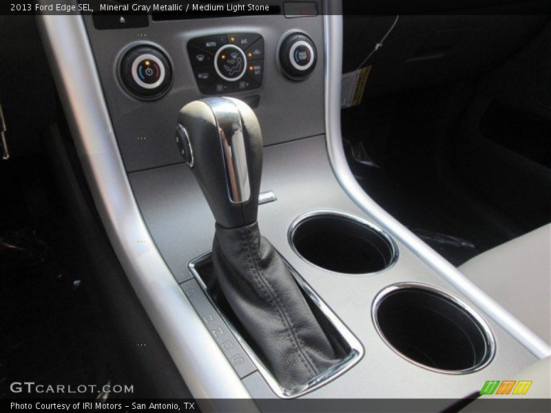 Mineral Gray Metallic / Medium Light Stone 2013 Ford Edge SEL