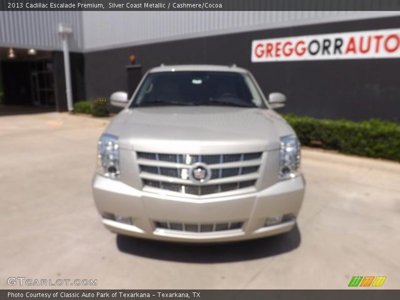 Silver Coast Metallic / Cashmere/Cocoa 2013 Cadillac Escalade Premium