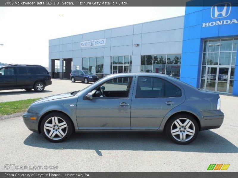 Platinum Grey Metallic / Black 2003 Volkswagen Jetta GLS 1.8T Sedan