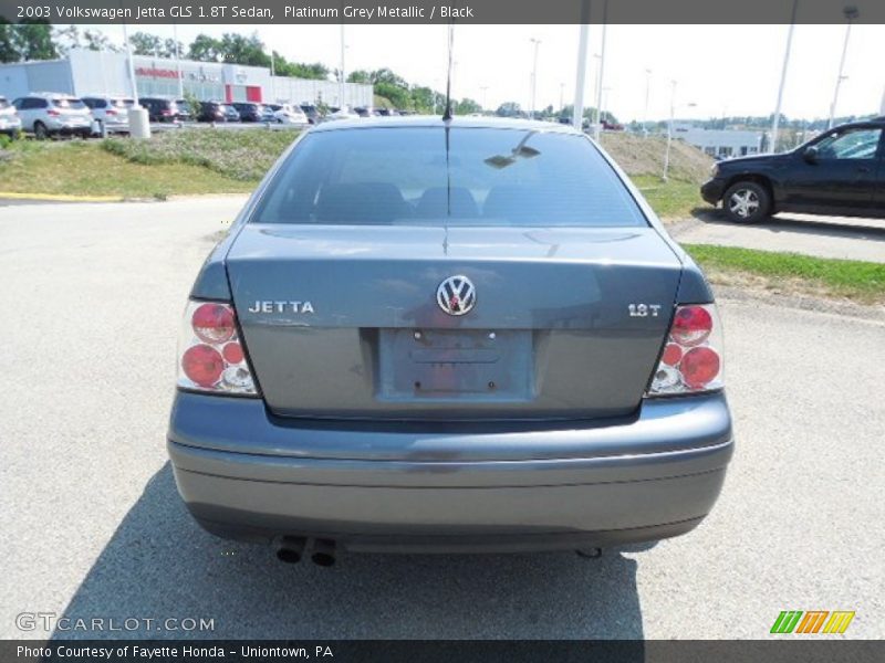 Platinum Grey Metallic / Black 2003 Volkswagen Jetta GLS 1.8T Sedan