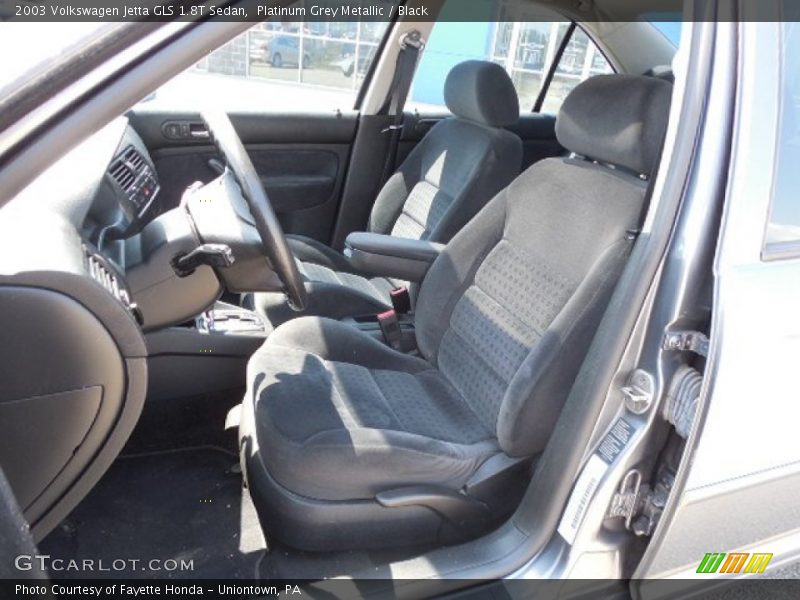  2003 Jetta GLS 1.8T Sedan Black Interior
