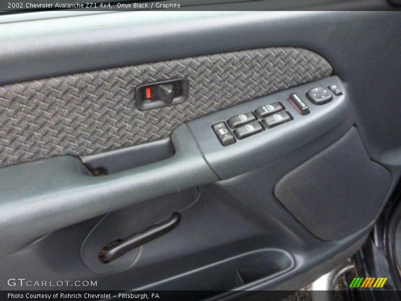 Onyx Black / Graphite 2002 Chevrolet Avalanche Z71 4x4