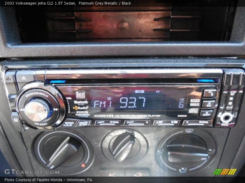 Platinum Grey Metallic / Black 2003 Volkswagen Jetta GLS 1.8T Sedan