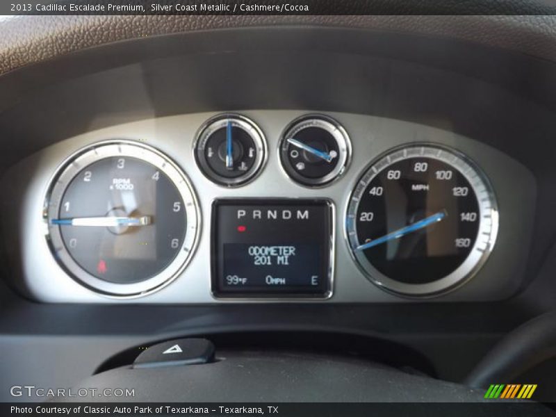  2013 Escalade Premium Premium Gauges