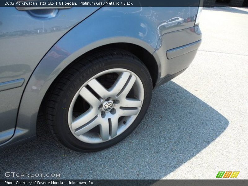 Platinum Grey Metallic / Black 2003 Volkswagen Jetta GLS 1.8T Sedan