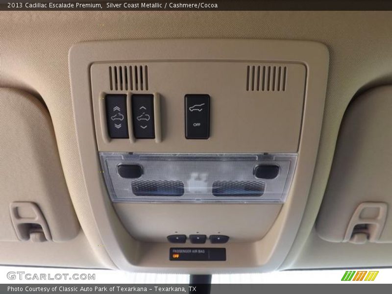 Silver Coast Metallic / Cashmere/Cocoa 2013 Cadillac Escalade Premium