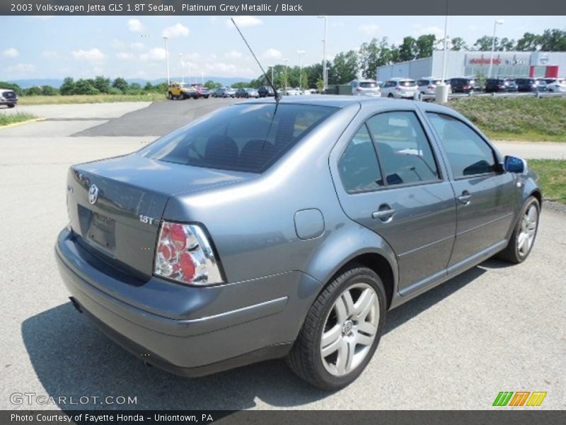 Platinum Grey Metallic / Black 2003 Volkswagen Jetta GLS 1.8T Sedan