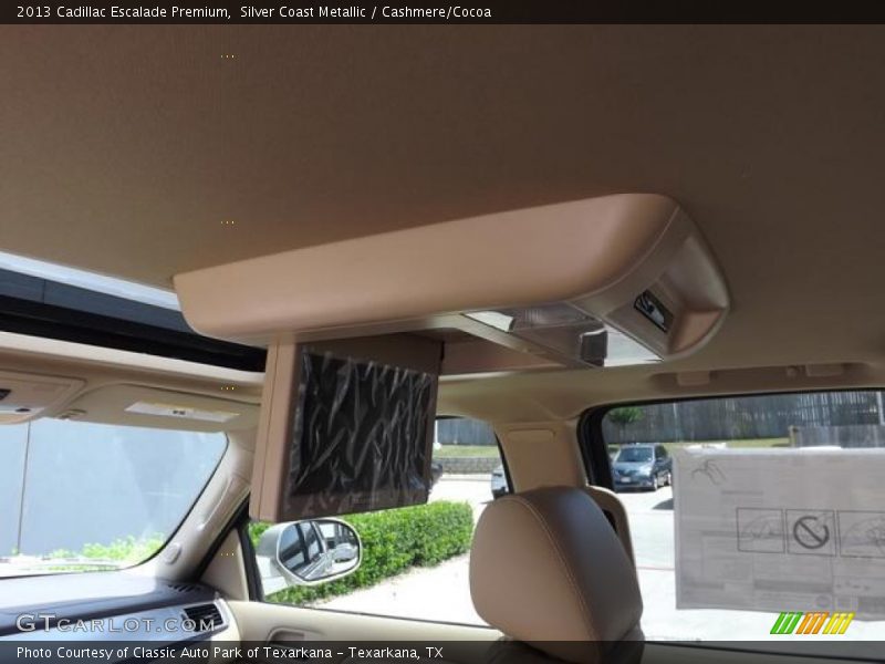 Silver Coast Metallic / Cashmere/Cocoa 2013 Cadillac Escalade Premium