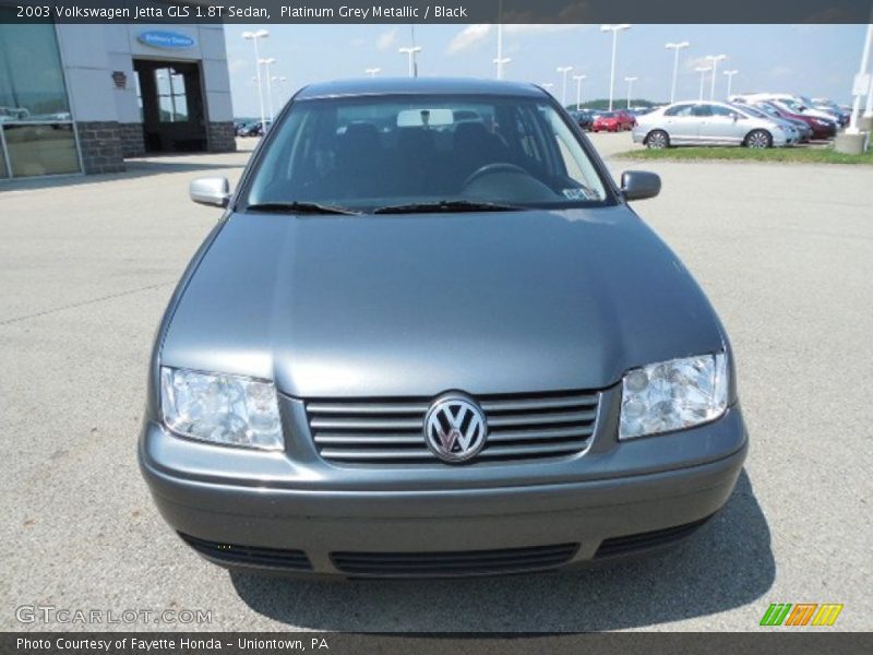 Platinum Grey Metallic / Black 2003 Volkswagen Jetta GLS 1.8T Sedan