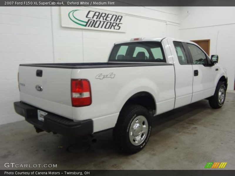 Oxford White / Medium Flint 2007 Ford F150 XL SuperCab 4x4