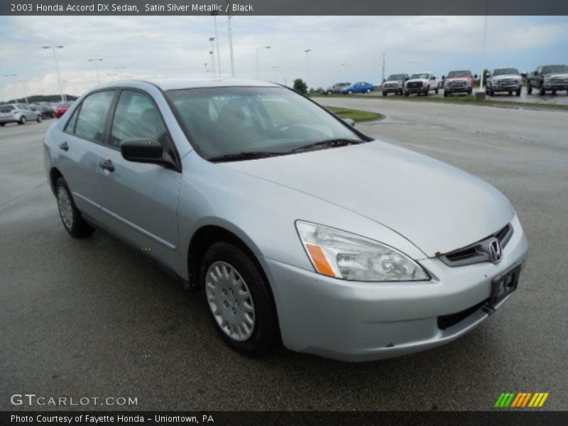 Front 3/4 View of 2003 Accord DX Sedan