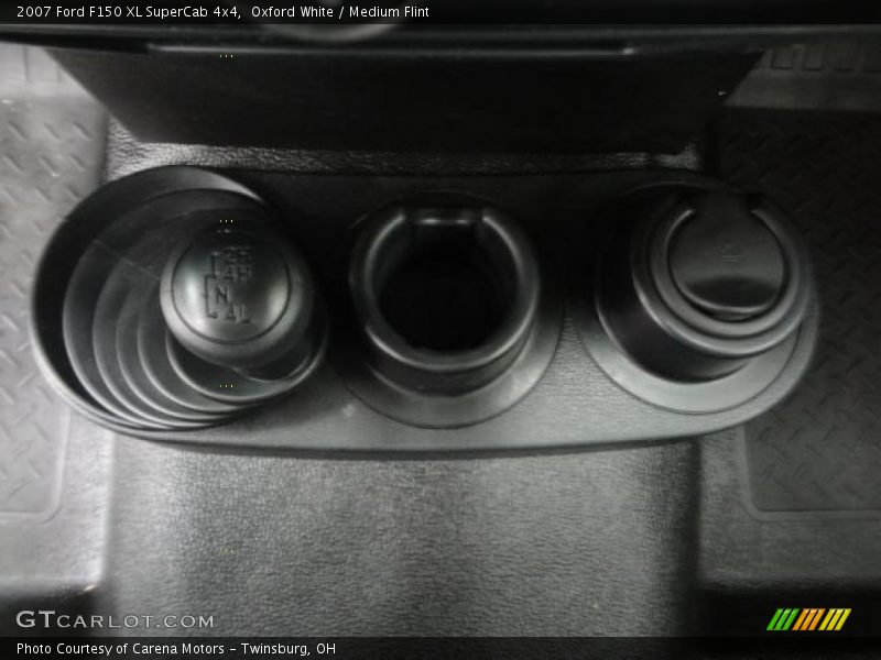 Oxford White / Medium Flint 2007 Ford F150 XL SuperCab 4x4