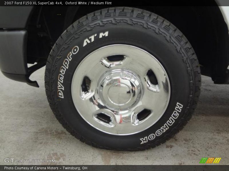 Oxford White / Medium Flint 2007 Ford F150 XL SuperCab 4x4