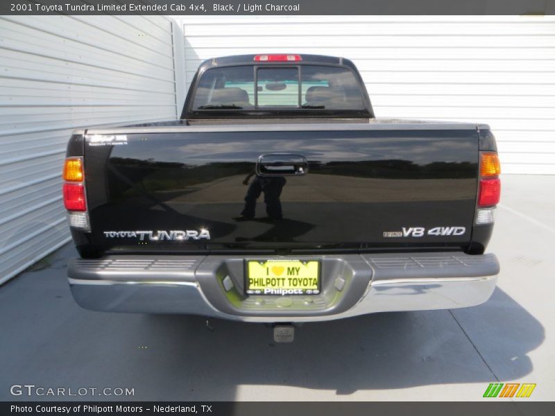 Black / Light Charcoal 2001 Toyota Tundra Limited Extended Cab 4x4
