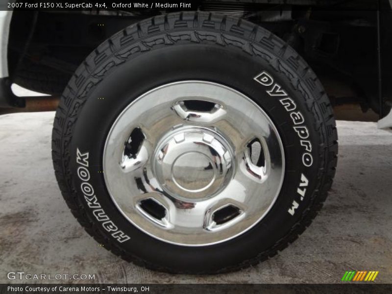 Oxford White / Medium Flint 2007 Ford F150 XL SuperCab 4x4