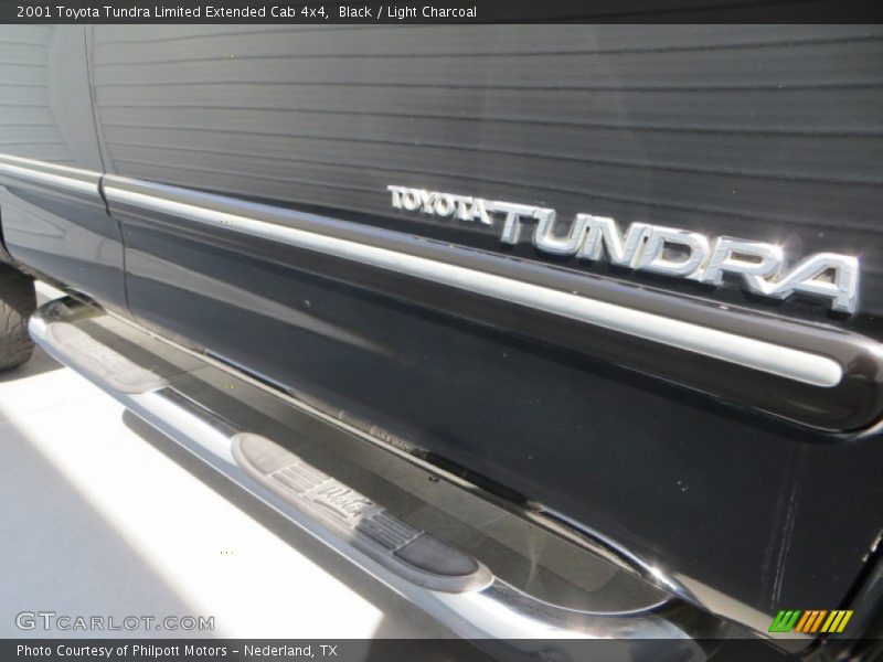 Black / Light Charcoal 2001 Toyota Tundra Limited Extended Cab 4x4