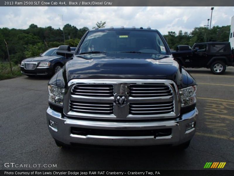 Black / Black/Diesel Gray 2013 Ram 2500 SLT Crew Cab 4x4