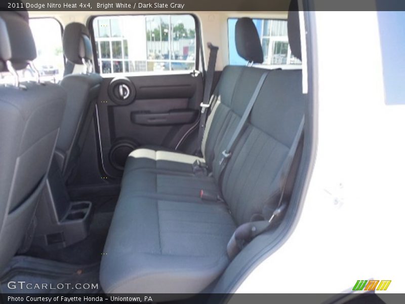Bright White / Dark Slate Gray 2011 Dodge Nitro Heat 4x4