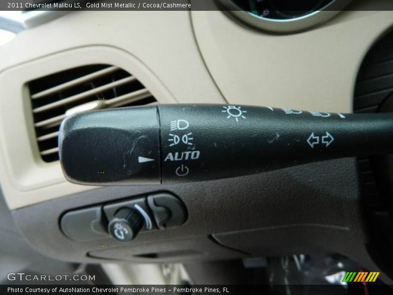 Gold Mist Metallic / Cocoa/Cashmere 2011 Chevrolet Malibu LS