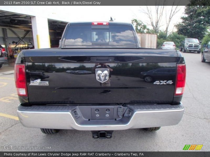 Black / Black/Diesel Gray 2013 Ram 2500 SLT Crew Cab 4x4