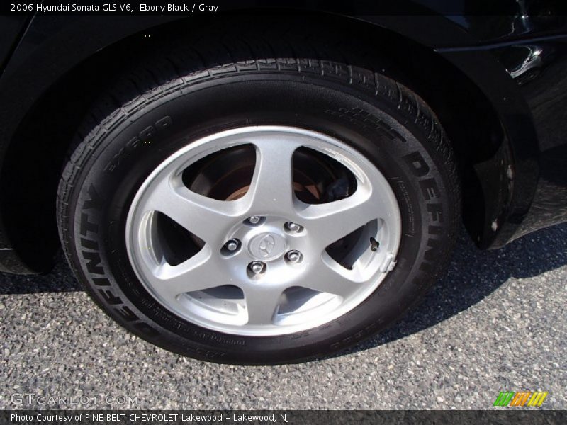 Ebony Black / Gray 2006 Hyundai Sonata GLS V6