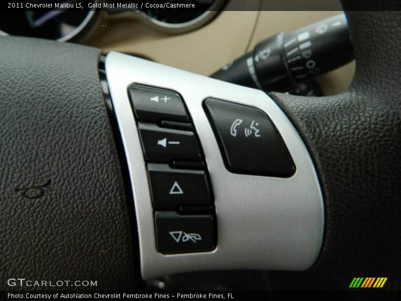Gold Mist Metallic / Cocoa/Cashmere 2011 Chevrolet Malibu LS