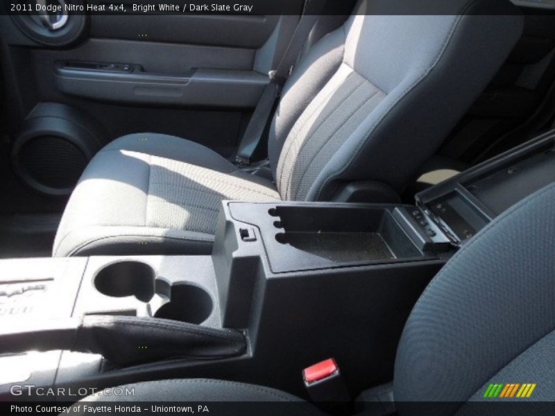 Bright White / Dark Slate Gray 2011 Dodge Nitro Heat 4x4