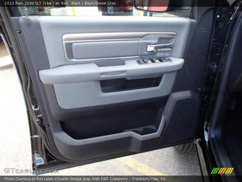 Black / Black/Diesel Gray 2013 Ram 2500 SLT Crew Cab 4x4