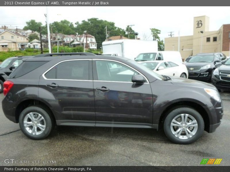 Tungsten Metallic / Jet Black 2013 Chevrolet Equinox LT AWD