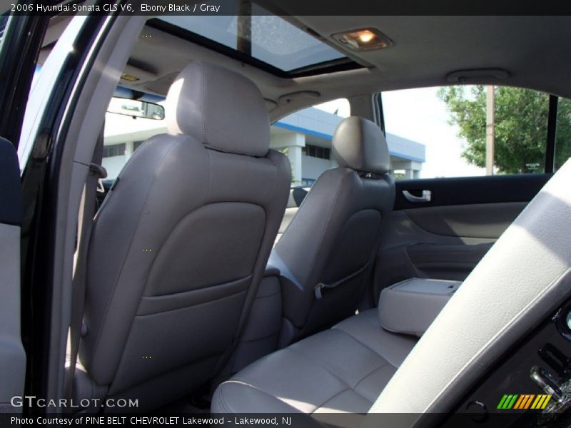 Ebony Black / Gray 2006 Hyundai Sonata GLS V6