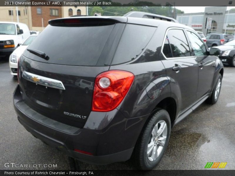 Tungsten Metallic / Jet Black 2013 Chevrolet Equinox LT AWD