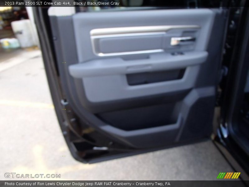 Black / Black/Diesel Gray 2013 Ram 2500 SLT Crew Cab 4x4