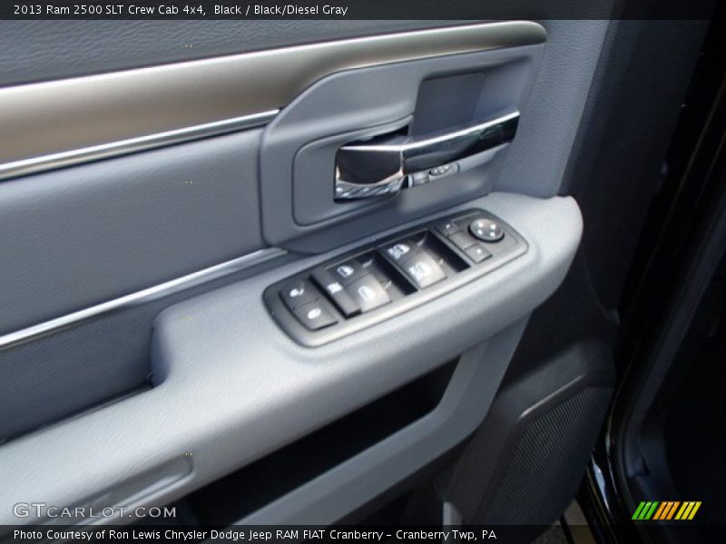 Black / Black/Diesel Gray 2013 Ram 2500 SLT Crew Cab 4x4