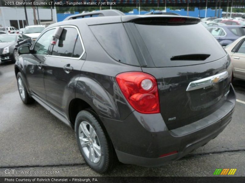 Tungsten Metallic / Jet Black 2013 Chevrolet Equinox LT AWD