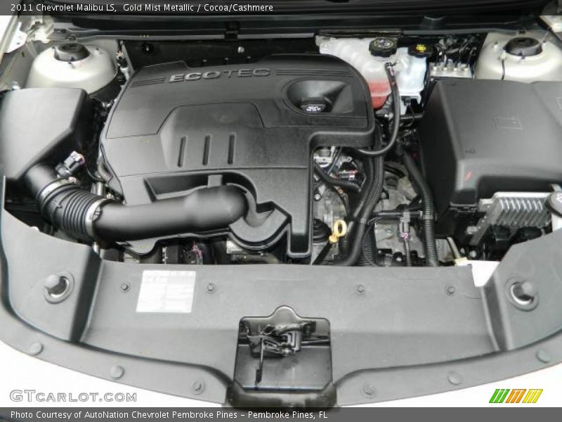 Gold Mist Metallic / Cocoa/Cashmere 2011 Chevrolet Malibu LS