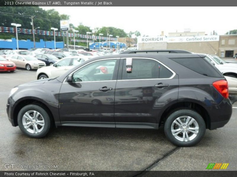 Tungsten Metallic / Jet Black 2013 Chevrolet Equinox LT AWD