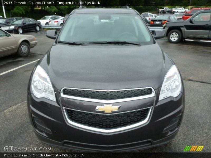 Tungsten Metallic / Jet Black 2013 Chevrolet Equinox LT AWD