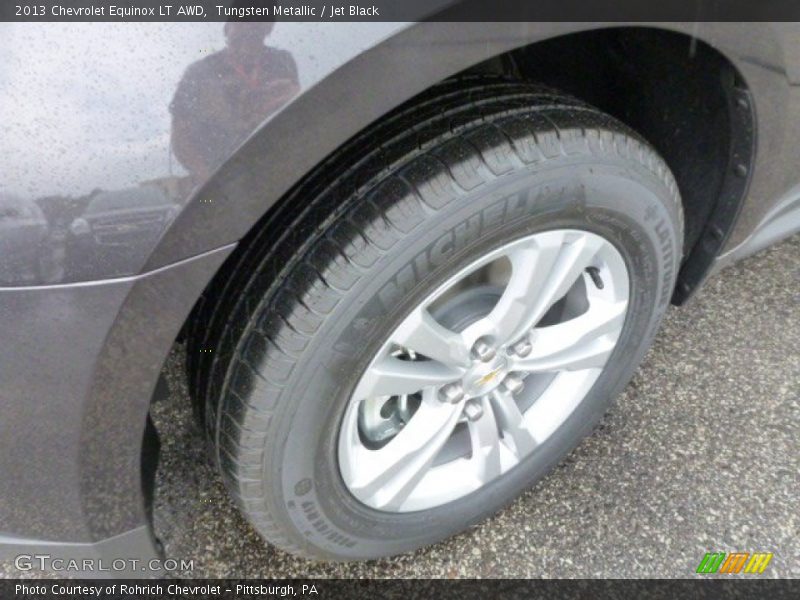Tungsten Metallic / Jet Black 2013 Chevrolet Equinox LT AWD