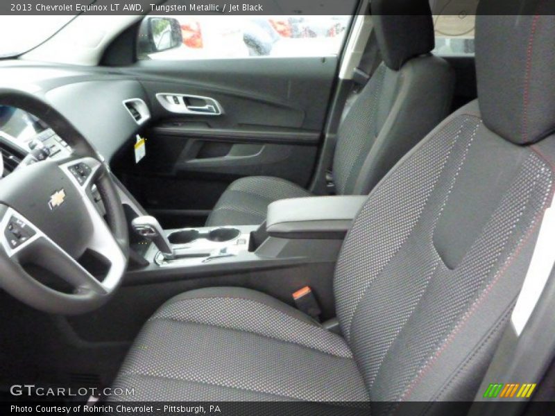 Tungsten Metallic / Jet Black 2013 Chevrolet Equinox LT AWD