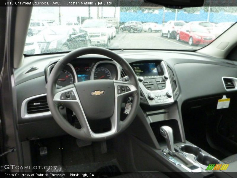 Tungsten Metallic / Jet Black 2013 Chevrolet Equinox LT AWD