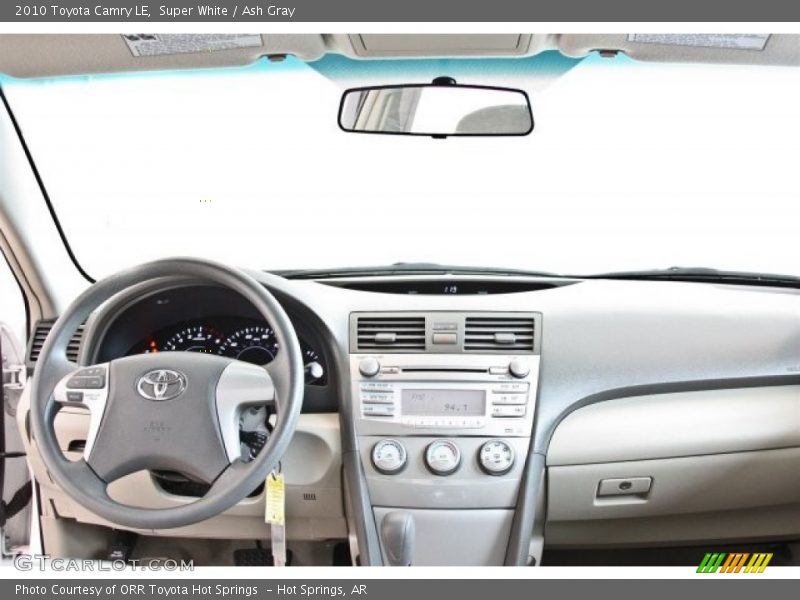 Super White / Ash Gray 2010 Toyota Camry LE