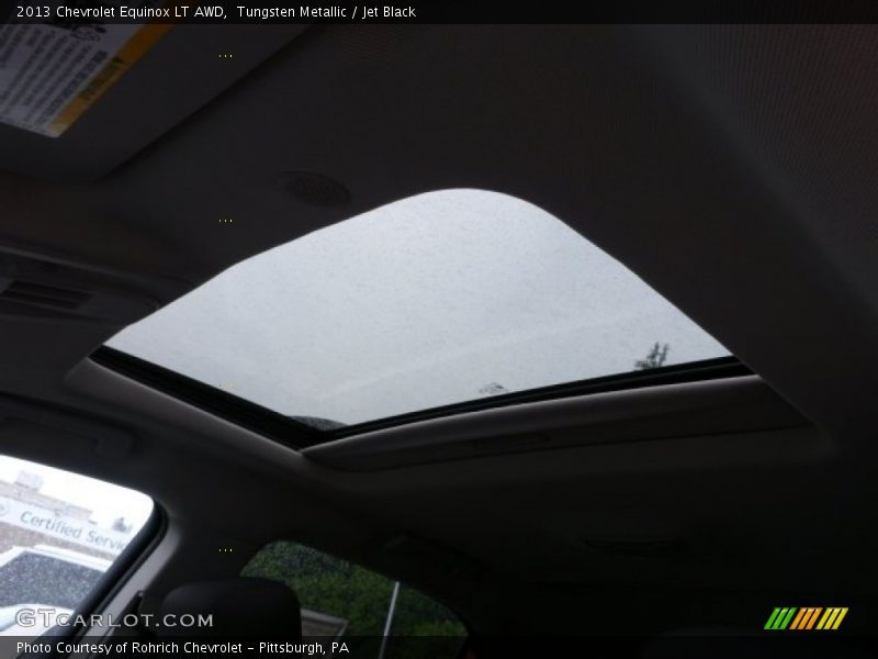 Tungsten Metallic / Jet Black 2013 Chevrolet Equinox LT AWD