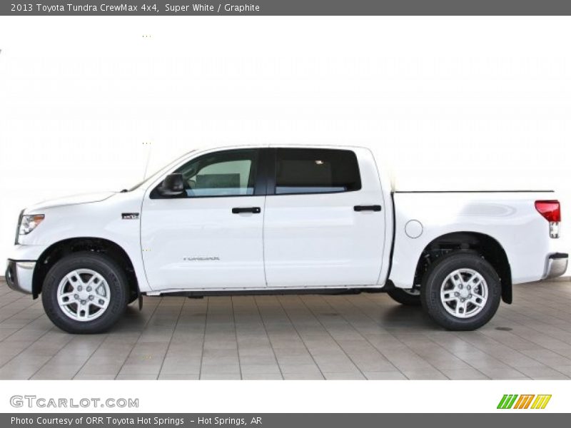 Super White / Graphite 2013 Toyota Tundra CrewMax 4x4