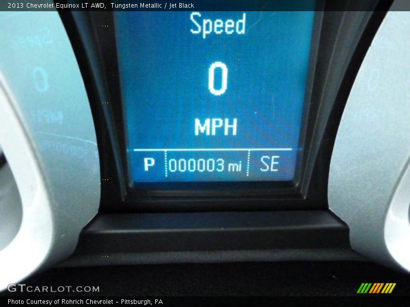 Tungsten Metallic / Jet Black 2013 Chevrolet Equinox LT AWD