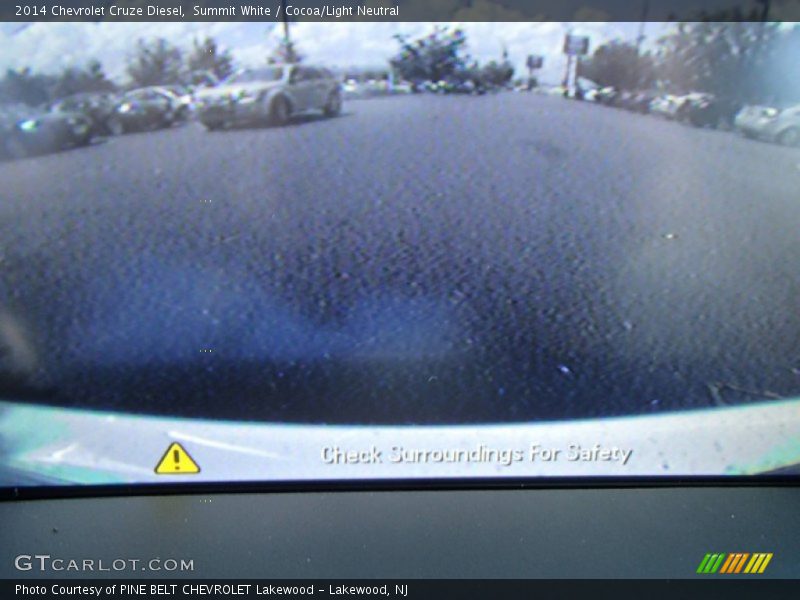 Summit White / Cocoa/Light Neutral 2014 Chevrolet Cruze Diesel