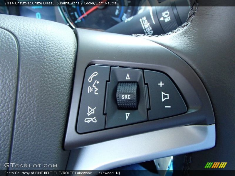 Controls of 2014 Cruze Diesel