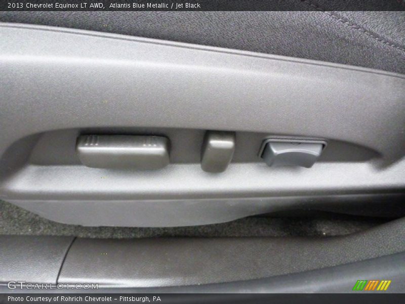 Atlantis Blue Metallic / Jet Black 2013 Chevrolet Equinox LT AWD