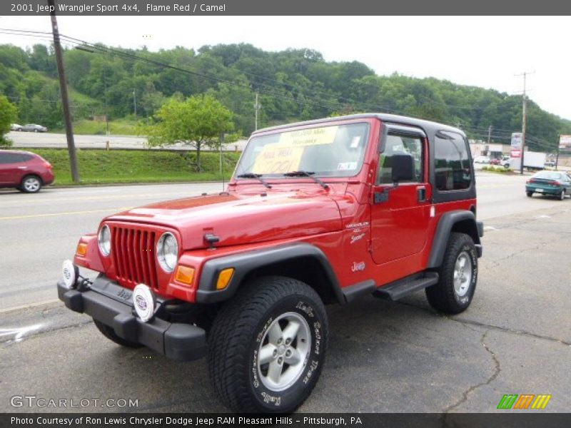 Front 3/4 View of 2001 Wrangler Sport 4x4