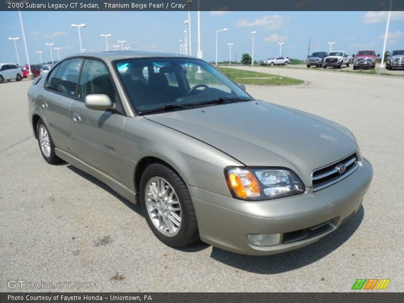 Front 3/4 View of 2000 Legacy GT Sedan
