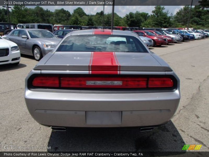 Billet Silver Metallic / Dark Slate Gray 2013 Dodge Challenger SXT Plus